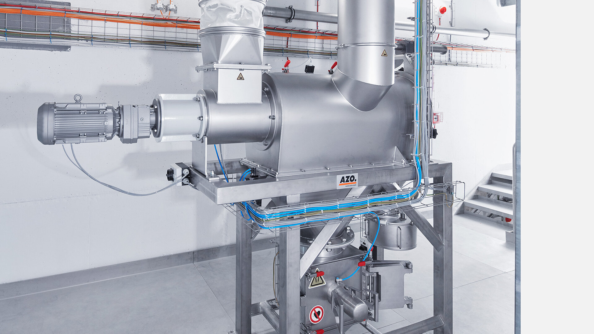 Wirbelstrom-Siebmaschinen Typ E in Kombination mit Metallabscheidern Wirbelstrom-Siebmaschinen Typ E in Kombination mit Metallabscheidern